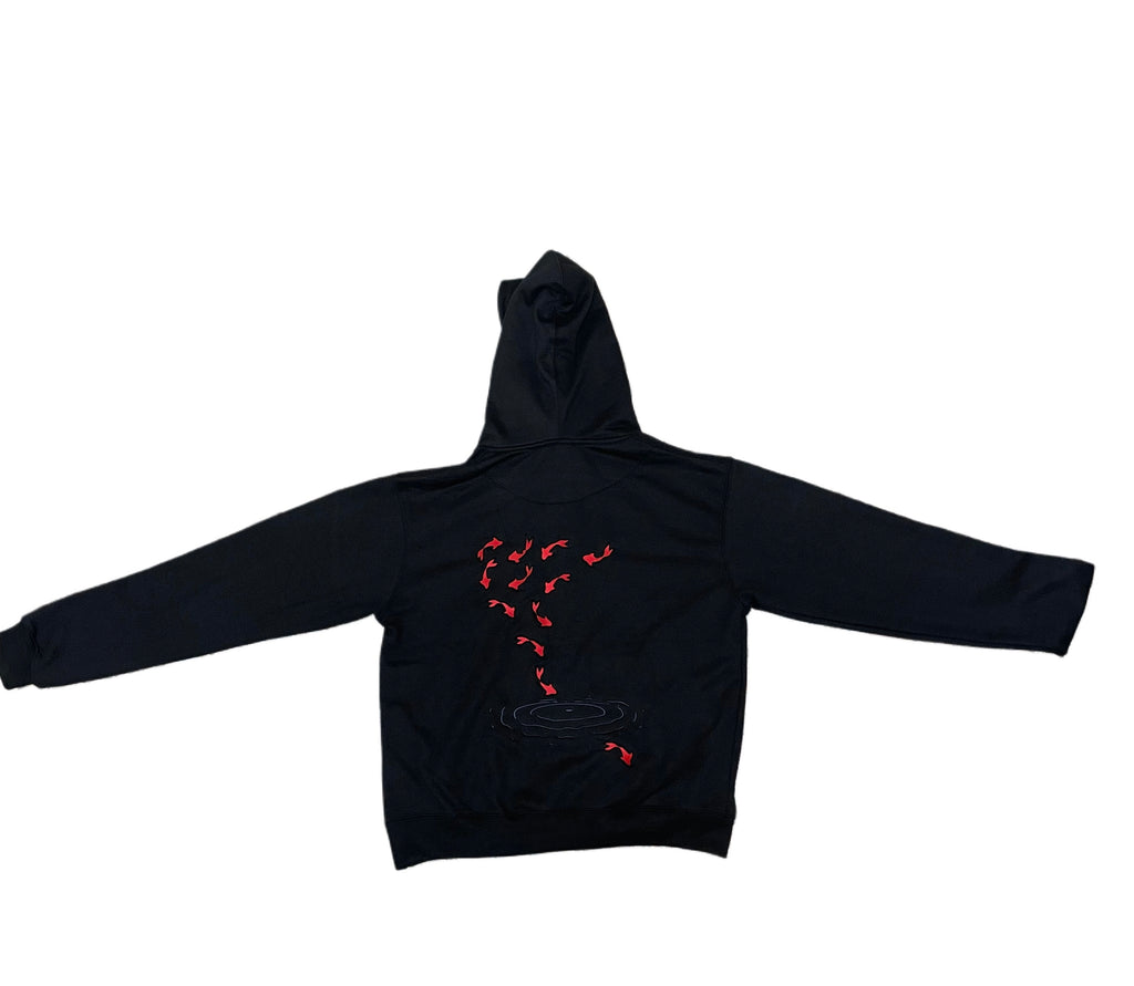 KOI HOODIE”BLACK”